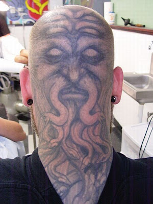 Bald Head Tattoos