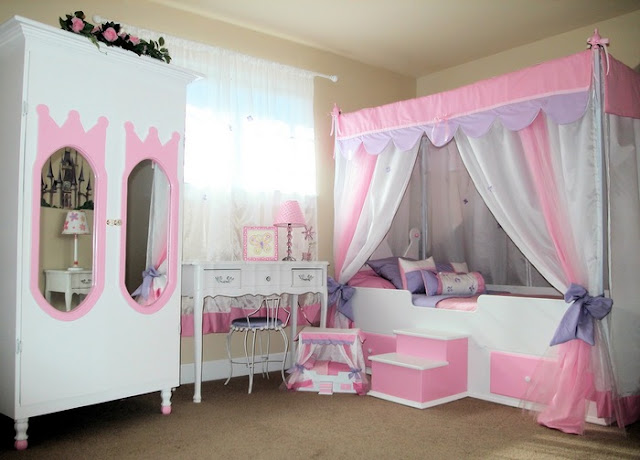 Little Girl Pink Bedroom Ideas