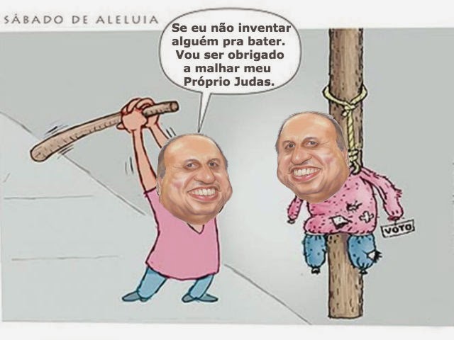 Resultado de imagem para pezão  charges