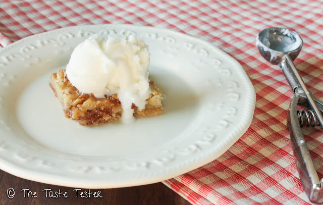 Salted Caramel Rolo Pecan Cookie Bars