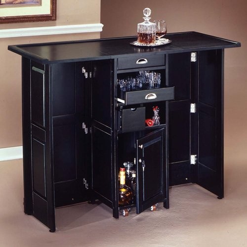 Exceptional Swing Open Portable Home Bar Contemporary Indoor Pub