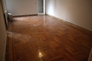 Parquet floor refinishing, NYC