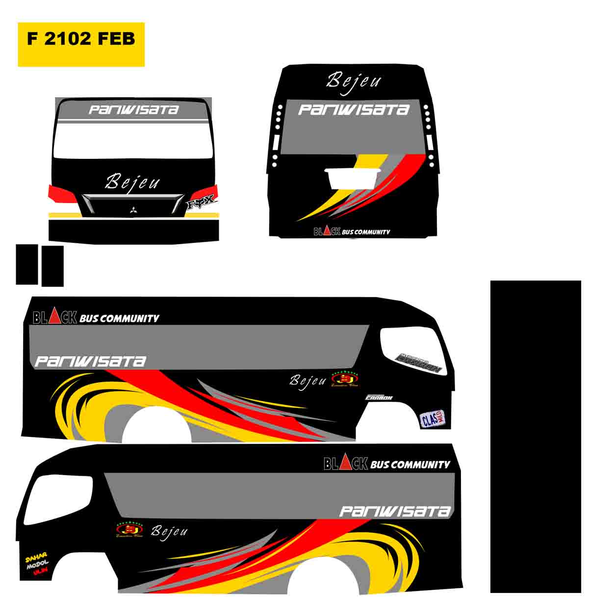 livery bussid kecil