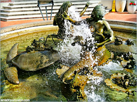 Andrea´s Fountain en la Plaza de Ghirardelli, San Francisco