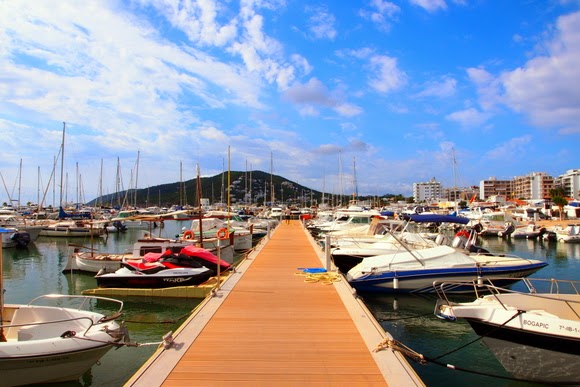 Santa Eularia port
