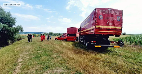 Cautări râul Siret, Zvoriștea - ISU Suceava