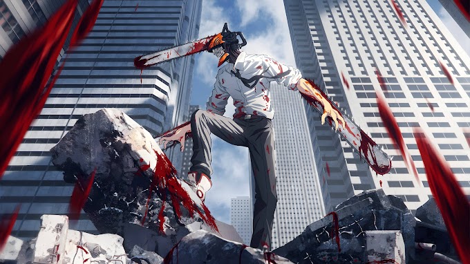The Ultimate Chainsaw Man Background in 8K Resolution: A Cinematic Marvel