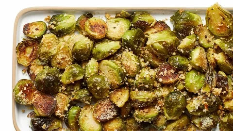 Roasted Brussels Sprouts with Parmesan: A Savory Delight