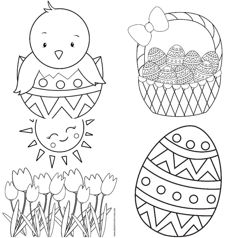 Download Easter Egg Coloring Page Preschool - 248+ SVG File for Cricut for Cricut, Silhouette and Other Machine