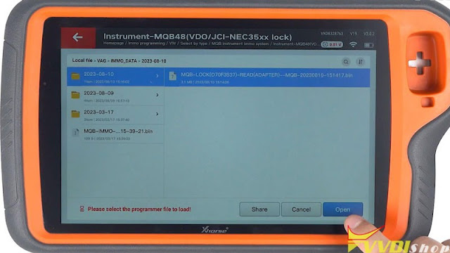 VVDI Key Tool Plus Read MQB D70F3537 with Solder Free Adapter 15