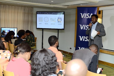 nigerian tech bloggers hangout with Visa card