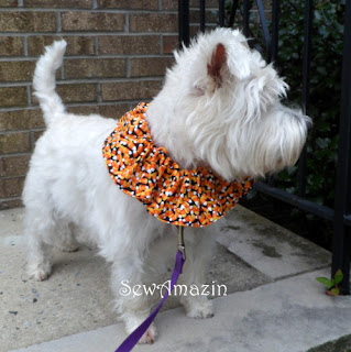 Halloween Scrunchie Neck Ruffles