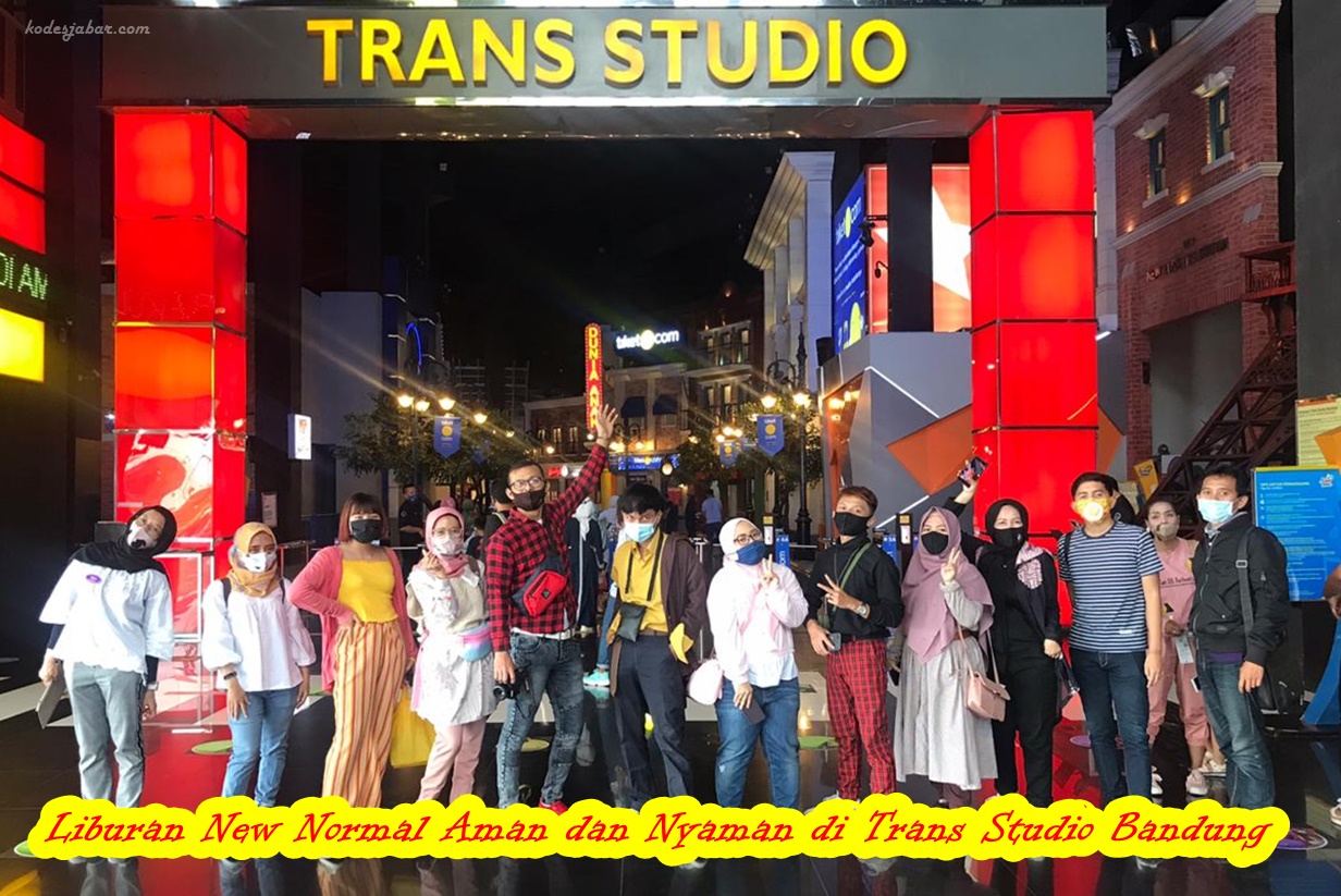 Liburan New Normal Aman dan Nyaman di Trans Studio Bandung