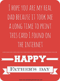 funny father's day card free printable