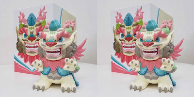 Lotus Dragon Vinyl Figure by Scott Tolleson x 3DRetro – A Designer Con 2020 Debut