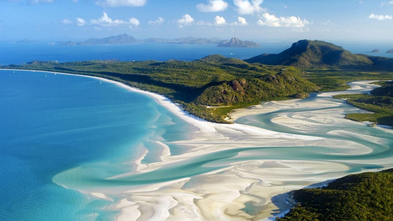 Whitehaven Beach - Whitsunday Island, Australia
