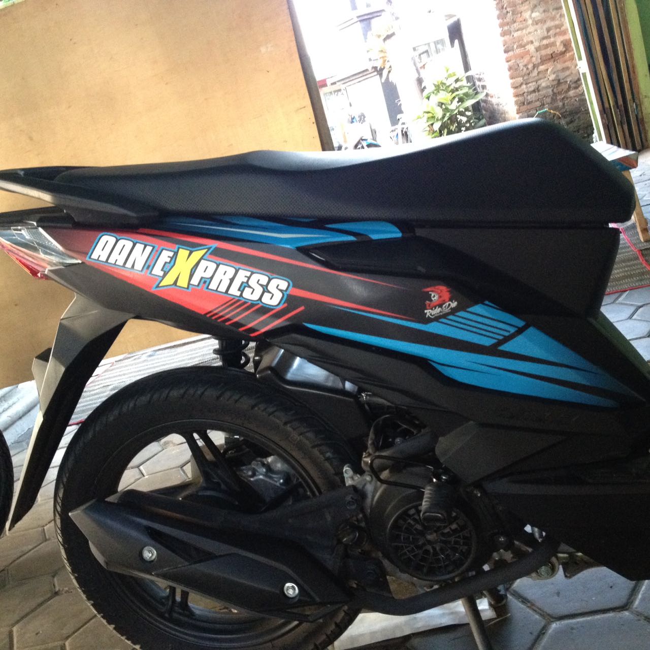 PURNAMA STICKER Decal Honda Beat Fi 2017