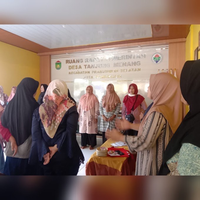 Arisan PKK Desa Tanjung Menang