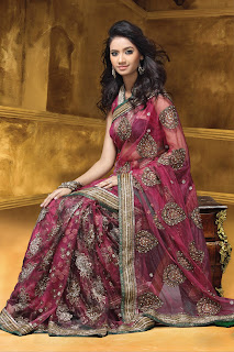 Silk Bridal Indian Sarees