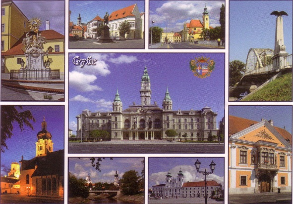Old Postcard From Hungary Limited Edition Stamps Collection