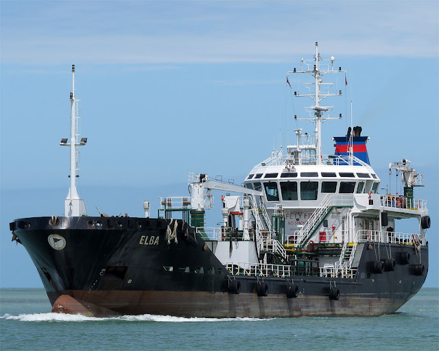 Oil products tanker Elba, IMO 9487744, port of Livorno