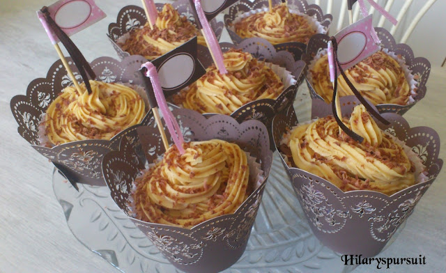 Cupcake au chocolat et au beurre de cacahuètes 