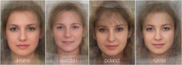 FaceResearch.org, a site run by two psychologists at the University of Aberdeen in Scotland, features software that can average together faces from thousands of photos. These images purportedly show the average face of women from 40 different nationalities.