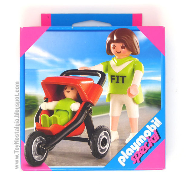 Playmobil SPECIAL 4697 - Mamá fitness con cochecito de bebé - 2009