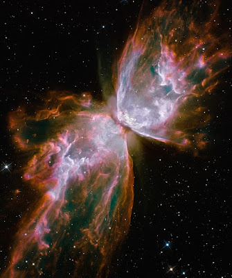 Galaxia Mariposa. El Hubble. martapayo.com