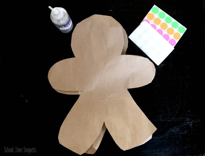 diy gingerbread man craft