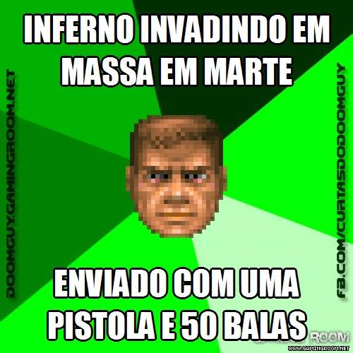 Inferno invadindo em massa vs. pistola e 50 balas