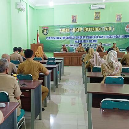 Berita Ngawi hari ini terkini terbaru dalam Dinas Lingkungan Hidup (DLH)  Ngawi Gelar FGD Guna Menentukan Rumusan Dalam Penyusunan IKPLHD