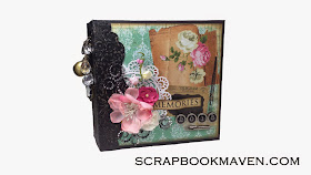 Marion Smith Designs Romance Novel Chapter 2 Kit at ScrapbookMaven.com Mini Album 