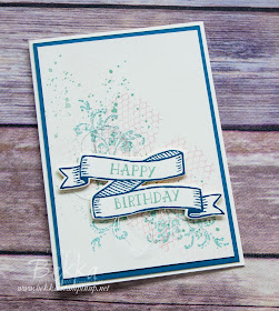 Birthday Card made using Stampin' Up! UK Supplies which you can buy here