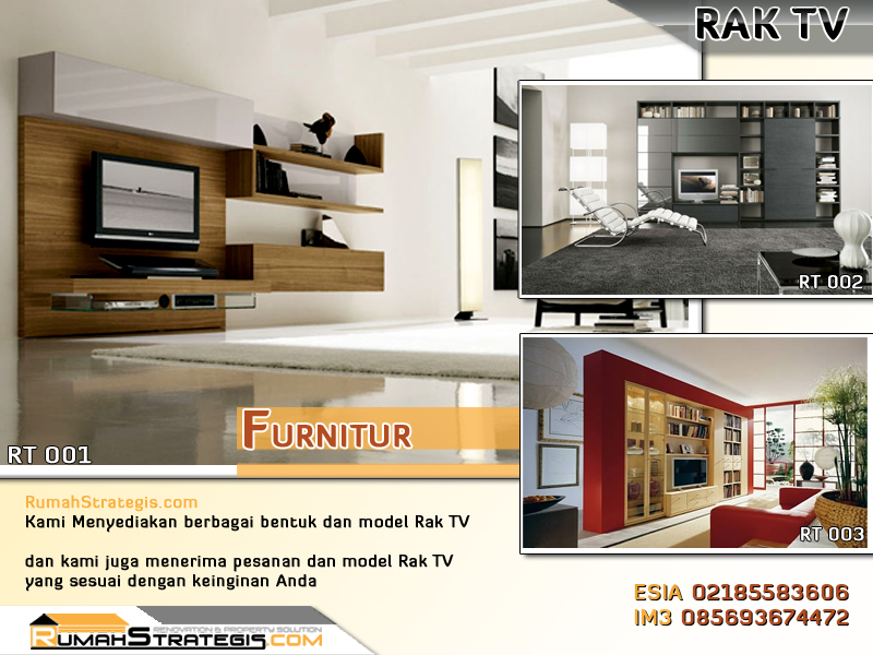 TFQ architects Kumpulan desain Model Rak  tv modern