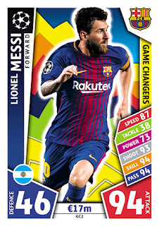 Topps Match Attax UEFA Champions League 2017-2018 Game Changer Set