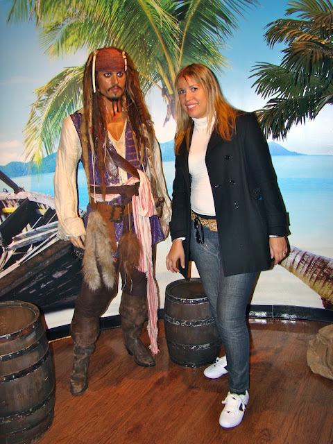 MADAME TUSSAUDS - CAPITÃO SPARROW