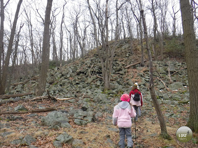 Tantas rocas juntas llamaron la atención en Suffern Bear Mountain Trail