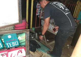 Polres Indramayu Mengamankan Puluhan Botol Ciu Dalam Operasi Razia Miras 