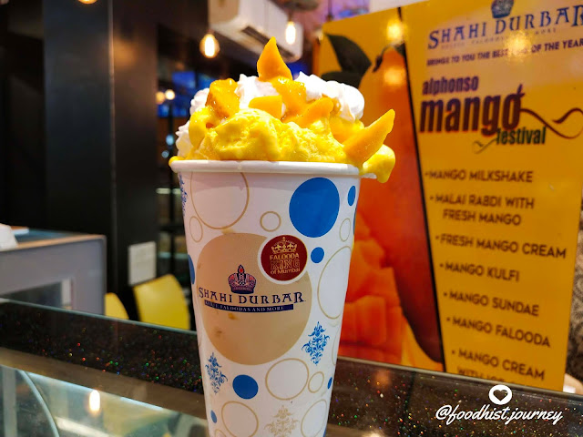 Mango Cream - Alphonso Mango Festival at Shahi Durbar Mumbai 2019