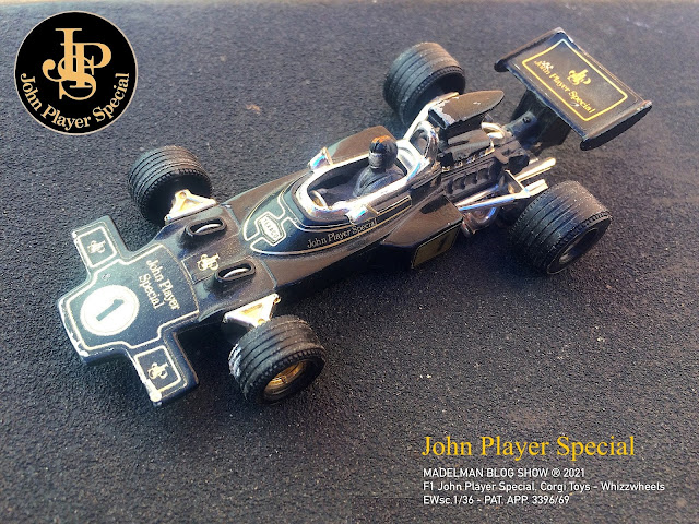F1 John Player Special, Corgi Toys Whizzwheels - 1/36