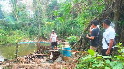 Kementerian PUPR Tinjau Bendungan Pamsimas Desa Siabu, Yang Jebol Diterjang Banjir 