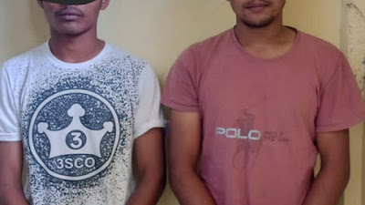 Sempat DPO, Dua Warga Ramung Jaya Akhirnya Ditangkap Setelah Curi Mesin Potong Rumput dan Pompa Air