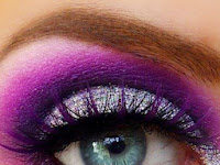 Maquillaje De Ojos Color Rosa Y Morado Paso A Paso