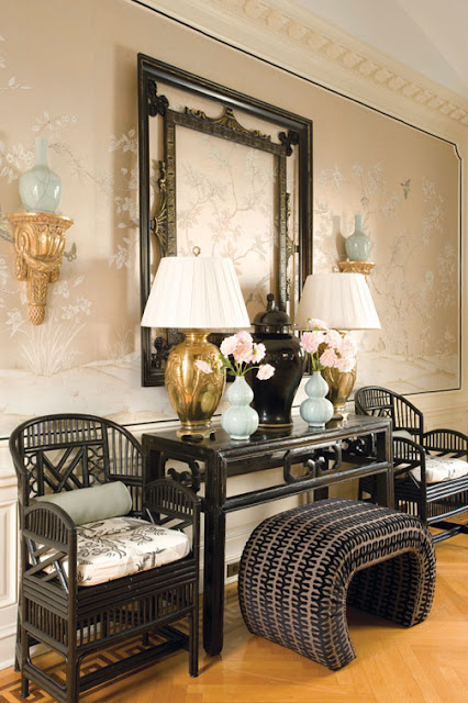 The Decorista-Domestic Bliss: Decorating a console table...