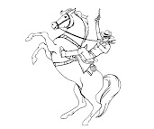 #6 The Lone Ranger Coloring Page