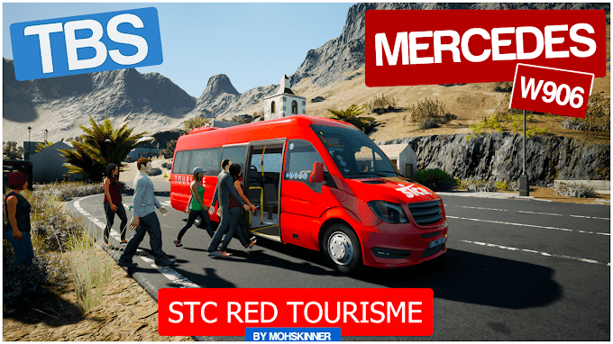 Tourist Bus Simulator - Repaint Stcr Tourisme - Bus Mercedes - Type W906