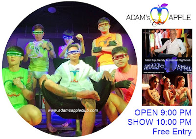 Best Bar Chiang Mai Adams Apple Club open every day 9pm and have Live Shows 22 pm, the ENTRY is FREE