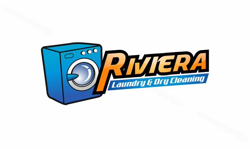  Desain  Logo  Riviera laundry Jasa Desain  Grafis Jogja 