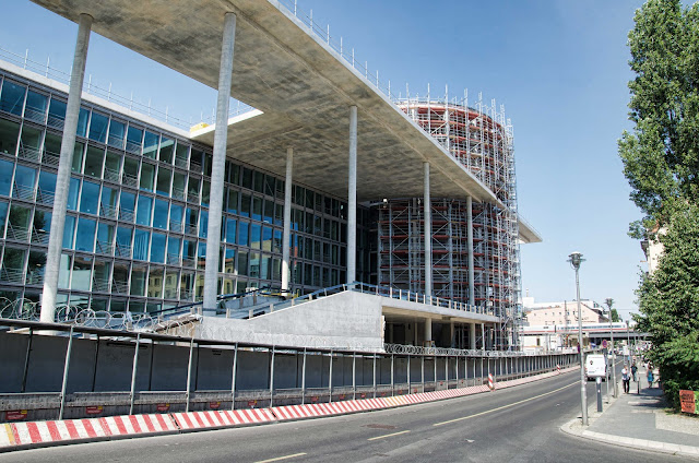 Baustelle Erweiterung Marie-Elisabeth-Lüders-Haus, Luisenstraße 29/30, 10117 Berlin, 04.07.2014